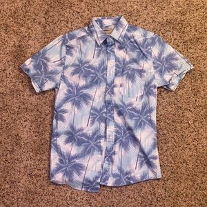 Haggar Clothing Hawaiian short sleeve button up